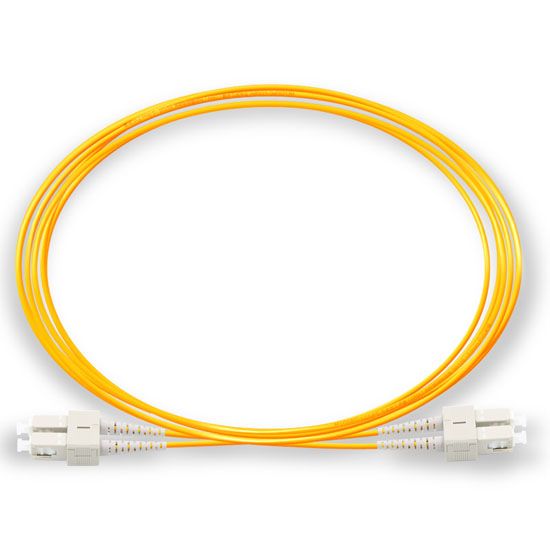 [DAD-SCU-SCU-OS2D-1M] DAD LINK Fiber Optic OS2 SC-SC Duplex Patch Cord (1 Meter)