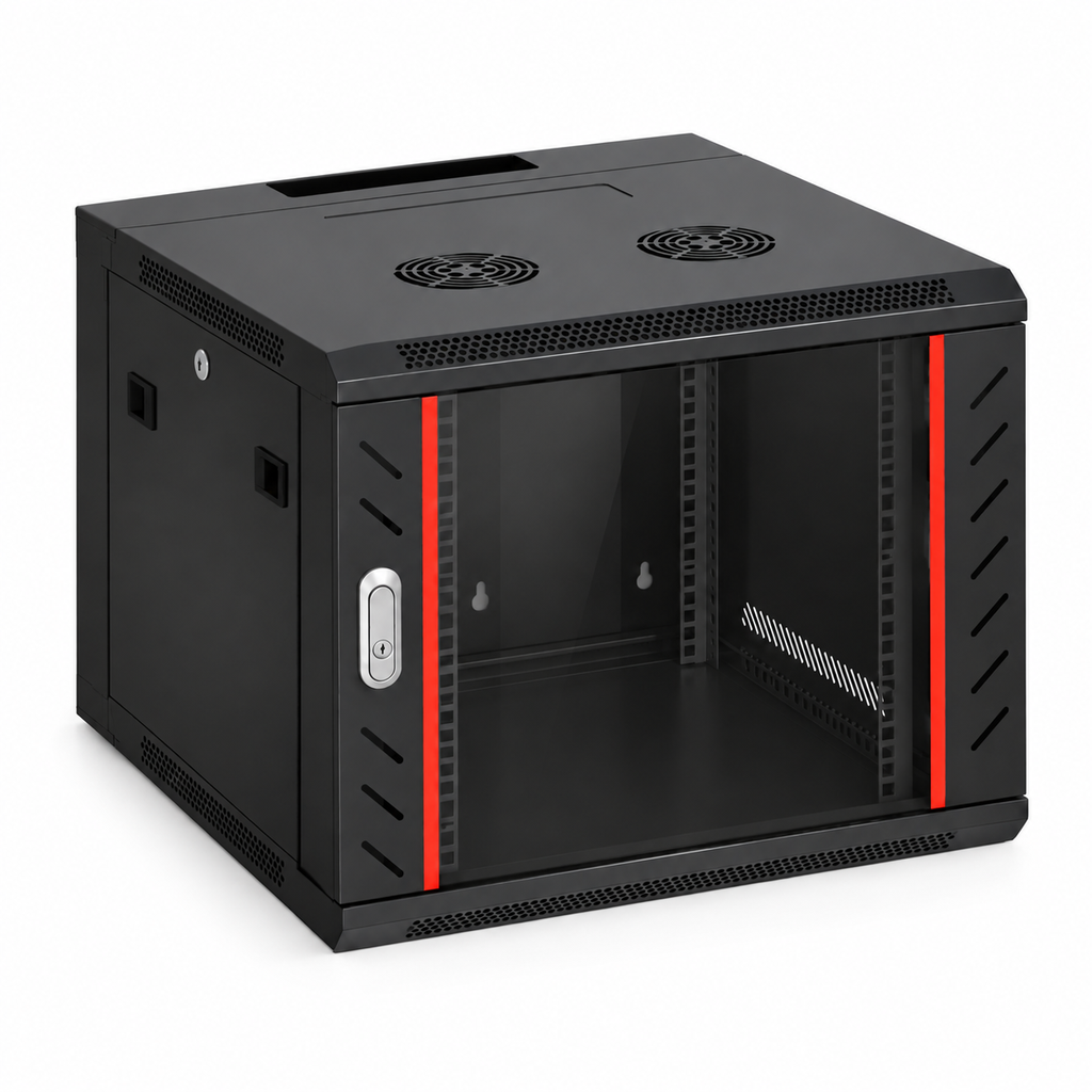 [MP.6412] DAD LINK 12U Wall Mount Server Rack – 19" Network Rack Enclosure (60x45cm)