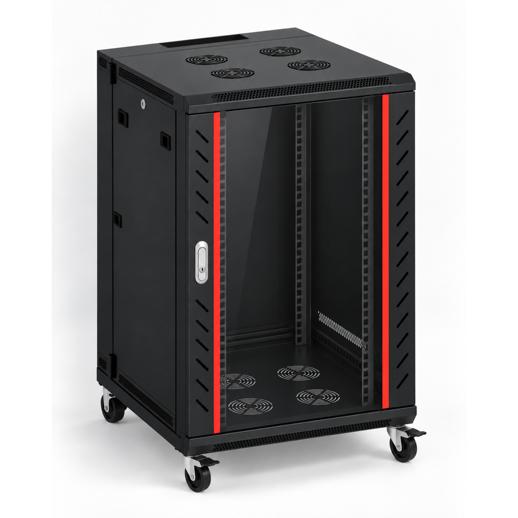[MS4.6618] DAD LINK 18U Server Rack – Floor Standing 19" Network Rack Enclosure (60x60cm)